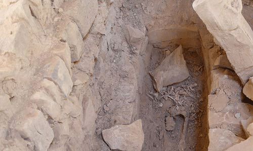 restos en el destruido monasterio de Mar Elian Daesh destruye el histórico monasterio de Mar Elian en Homs